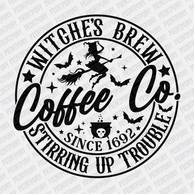 Witches Brew Coffee Co. DTF transfer - Print Pony™