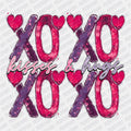 XOXO Hugs and Kisses DTF Transfer - PrintPony