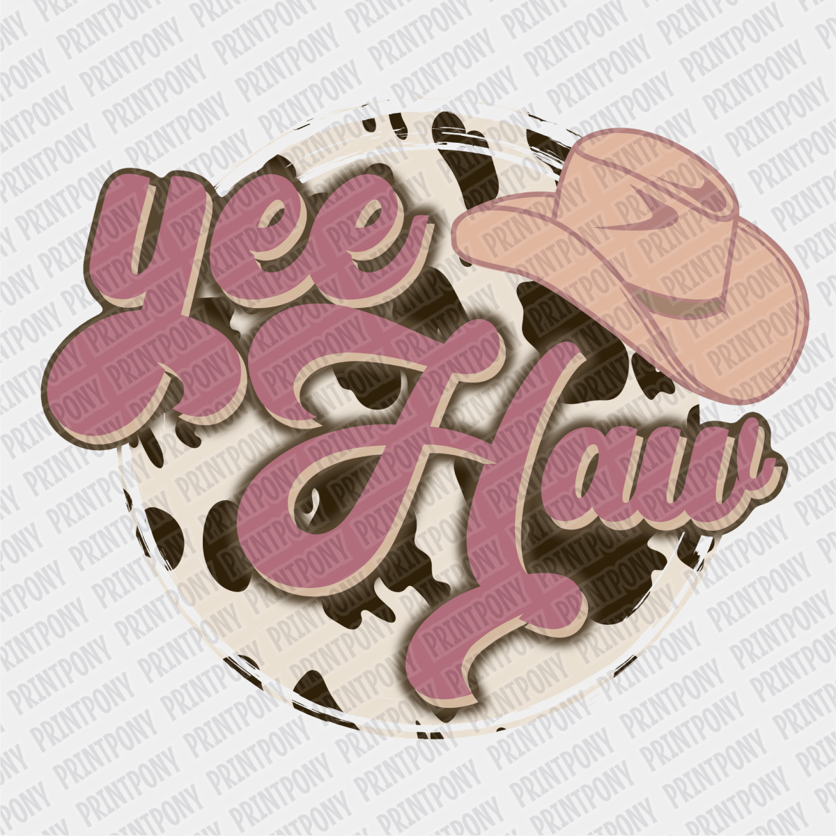 Yee - Haw DTF Transfer - PrintPony