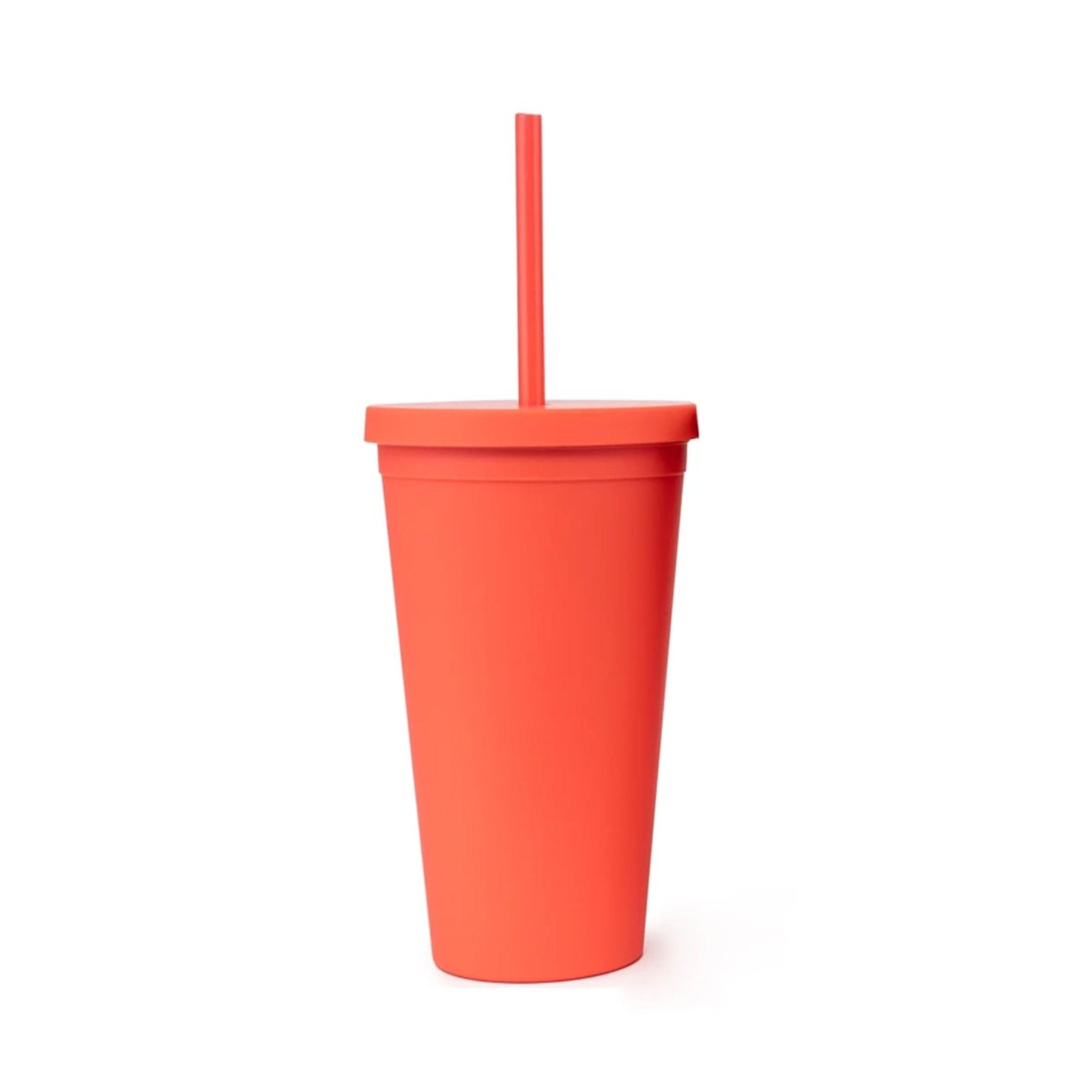 16 oz. Tapered Acrylic Tumblers with Lid and Straw - Print Pony™