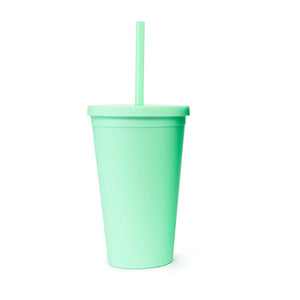 16 oz. Tapered Acrylic Tumblers with Lid and Straw - Print Pony™