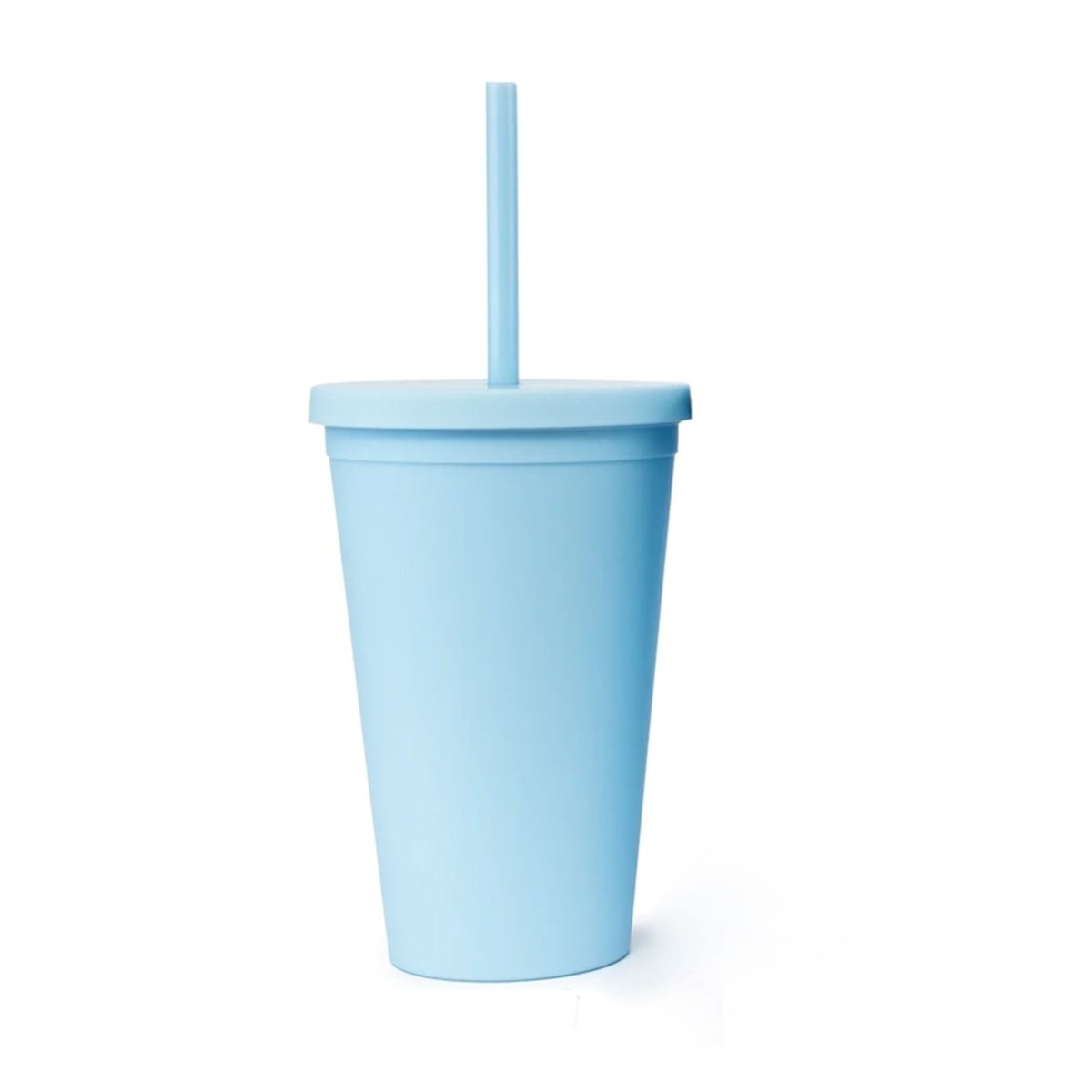 16 oz. Tapered Acrylic Tumblers with Lid and Straw - Print Pony™