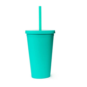 16 oz. Tapered Acrylic Tumblers with Lid and Straw - Print Pony™