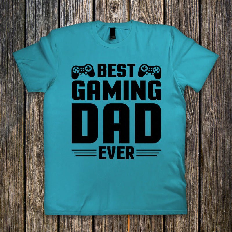 Best Gaming Dad Ever - Ready to Press DTF Transfer - Print Pony