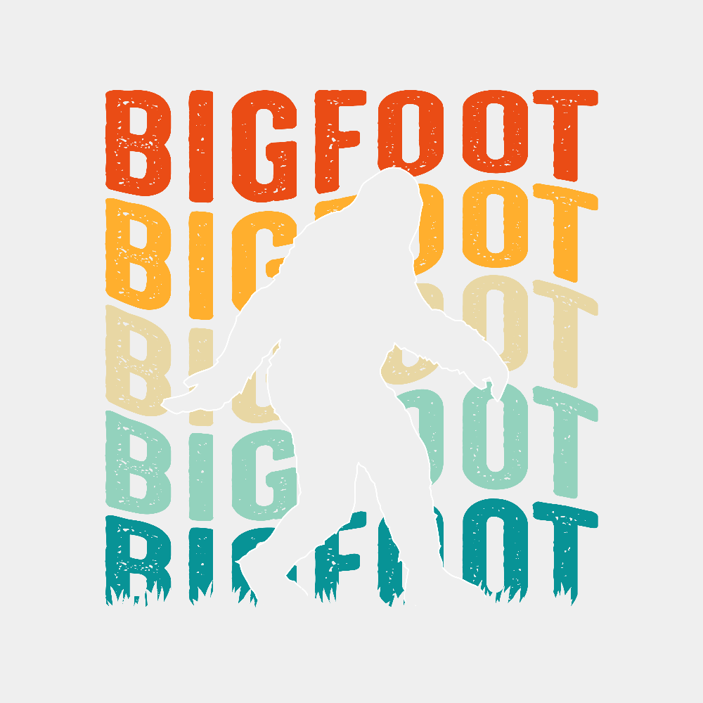 Bigfoot - Ready to Press DTF Transfer - Print Pony™
