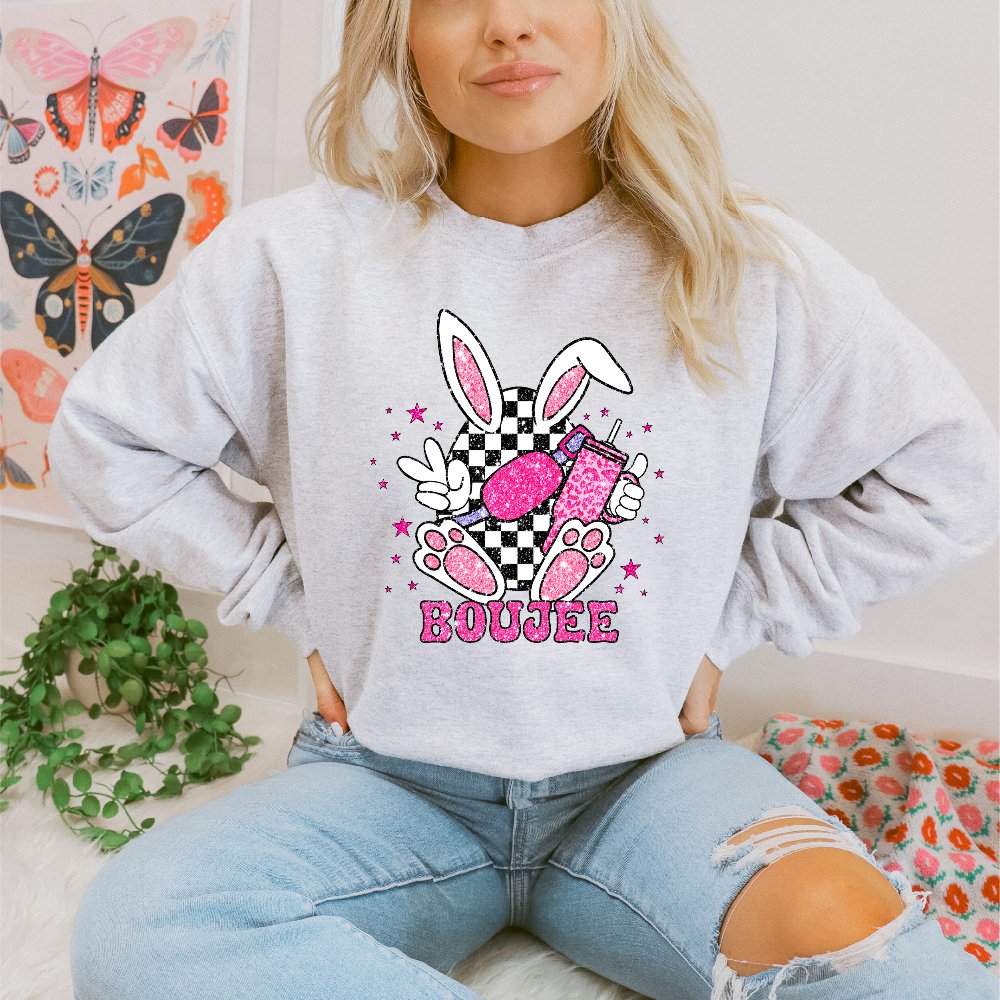 Boujee Easter Bunny - Easter DTF Transfer - Print Pony™
