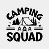 Camping Squad - Ready to Press DTF Transfer - Print Pony™