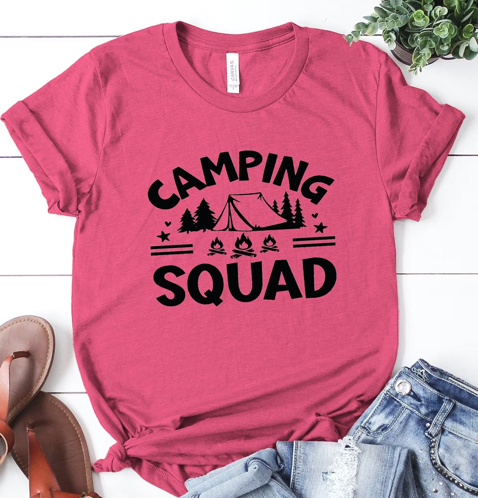 Camping Squad - Ready to Press DTF Transfer - Print Pony
