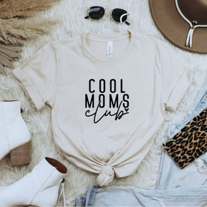 Cool Mom's Club - Ready to Press DTF Transfer - Print Pony