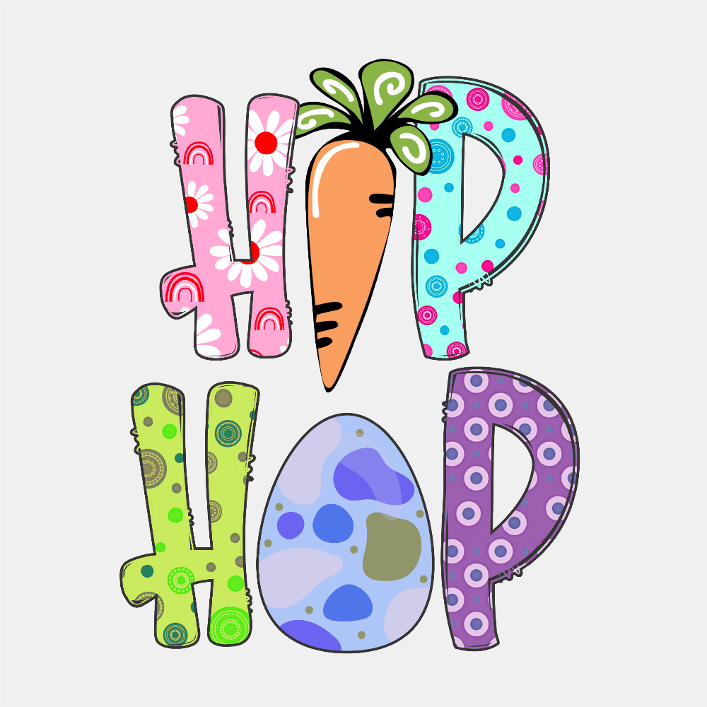Hip Hop Easter DTF Tranfer - Print Pony™