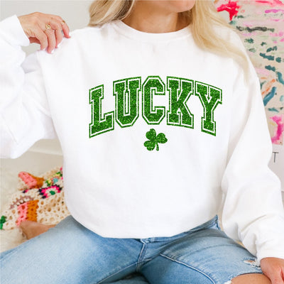 Lucky Faux Glitter St. Patrick's DTF Transfer - Print Pony™