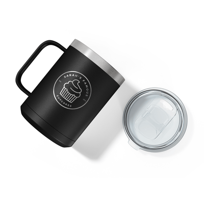 Personalized Custom Engraved 15 oz. Coffee Travel Mugs with Slider Lid - Print Pony™