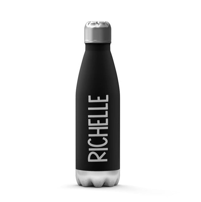 Personalized Custom Engraved 17 oz. Cola Shaped Water Bottle - Print Pony™