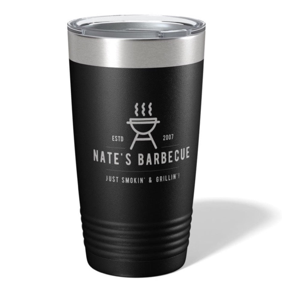 Personalized Custom Engraved 20 oz. Powder Coated Ringneck Tumblers - Print Pony™