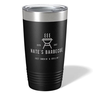 Personalized Custom Engraved 20 oz. Powder Coated Ringneck Tumblers - Print Pony™