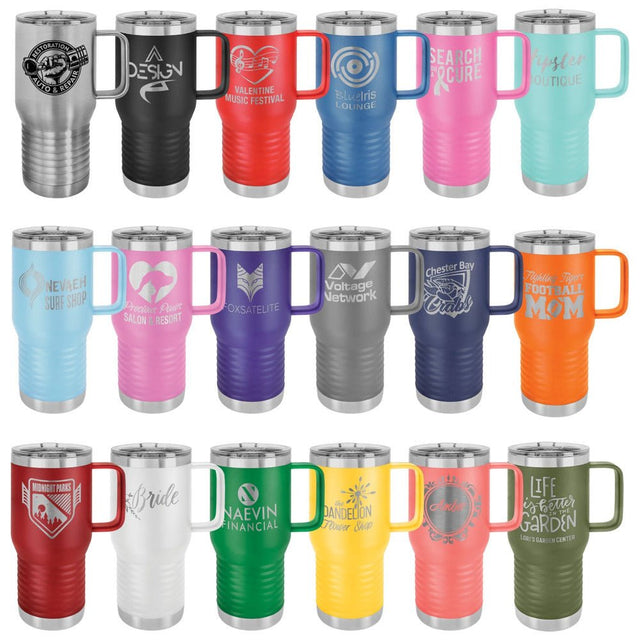 Personalized Custom Engraved Large Coffee Mugs 20 oz. - Print Pony™