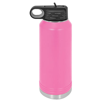 Personalized Custom Engraved Powder Coated Water Bottles 32 oz. - Print Pony™