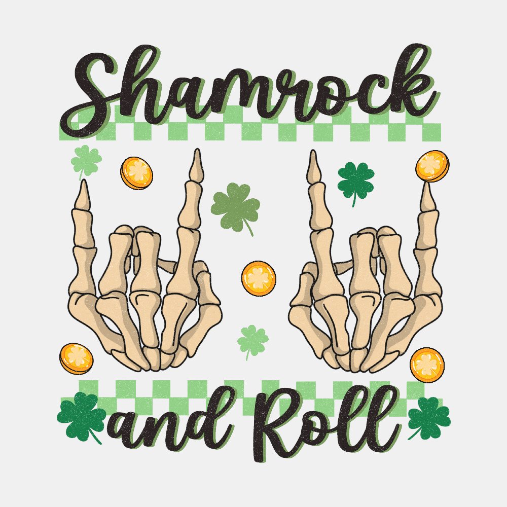 Shamrock & Roll St. Patrick's DTF Transfer - Print Pony™