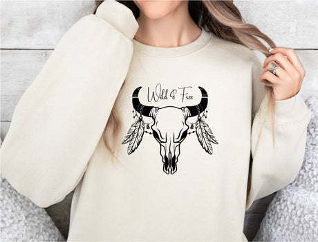 Wild and Free Boho Design - Ready to Press DTF Transfer - Print Pony